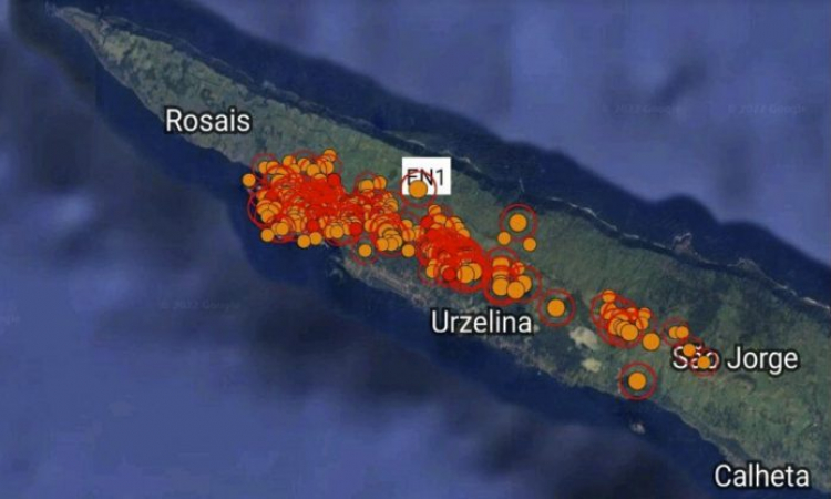Azores braces for disaster: More than 2000 quakes in 5 days, Volcanic alert raised to 4