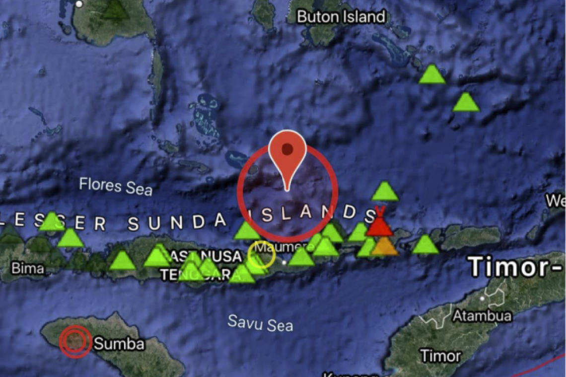 Major M7.3 earthquake Strikes Indonesia