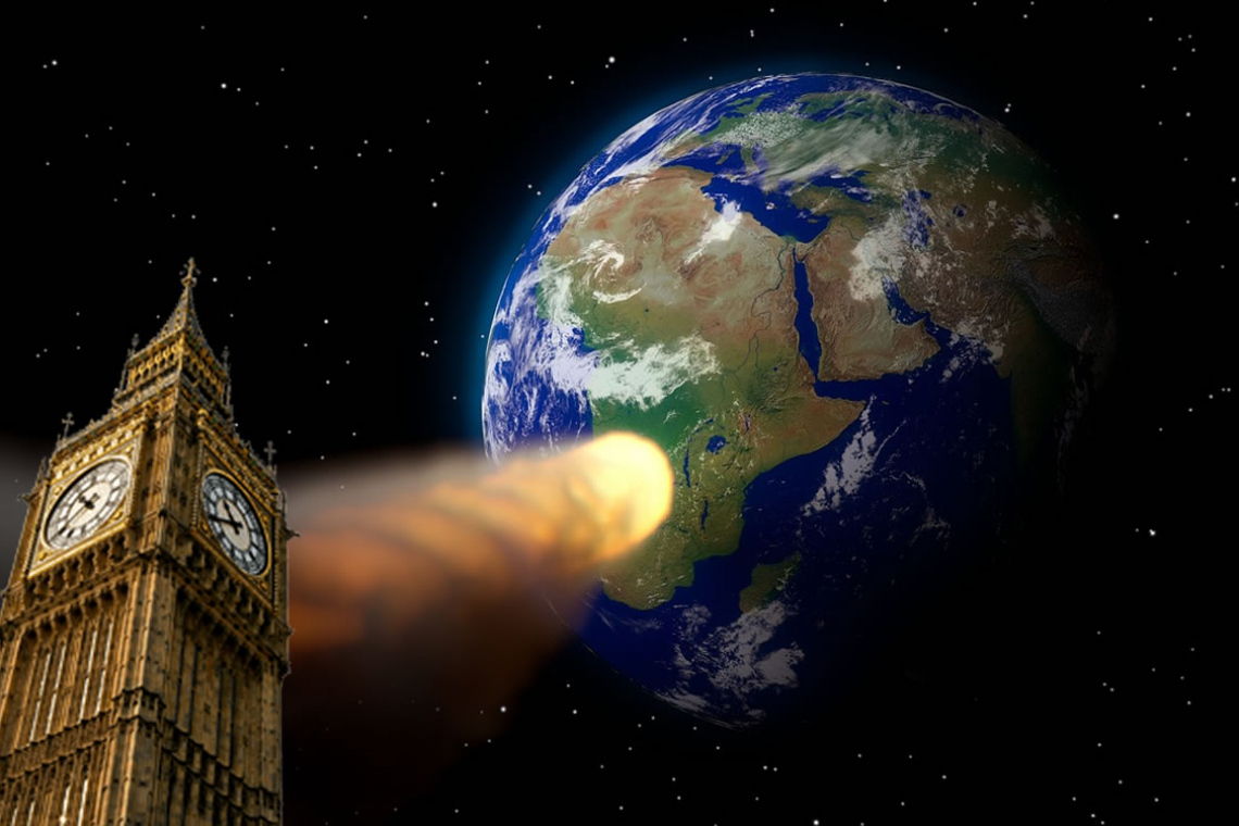 Asteroids to cross the Earth in the New Year