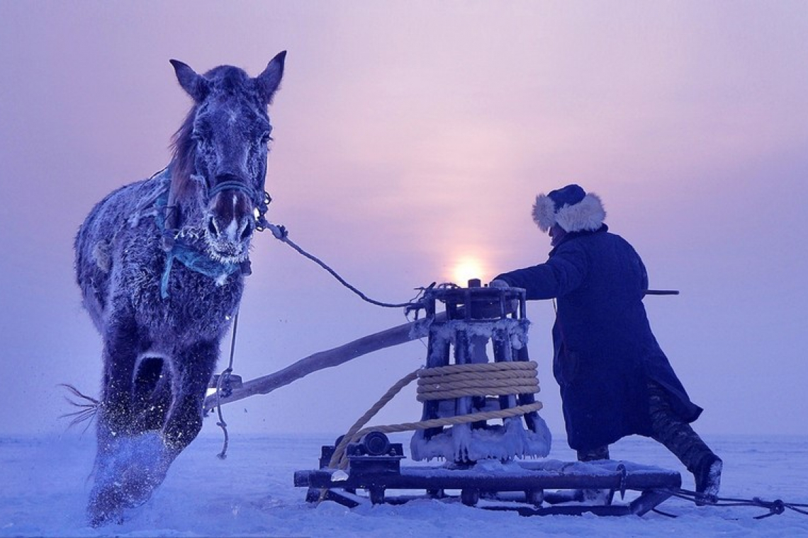 China transforms into a winter wonderland