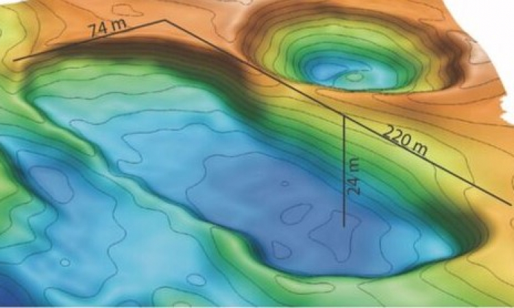 Giant sinkhole opens up in the Arctic seafloor