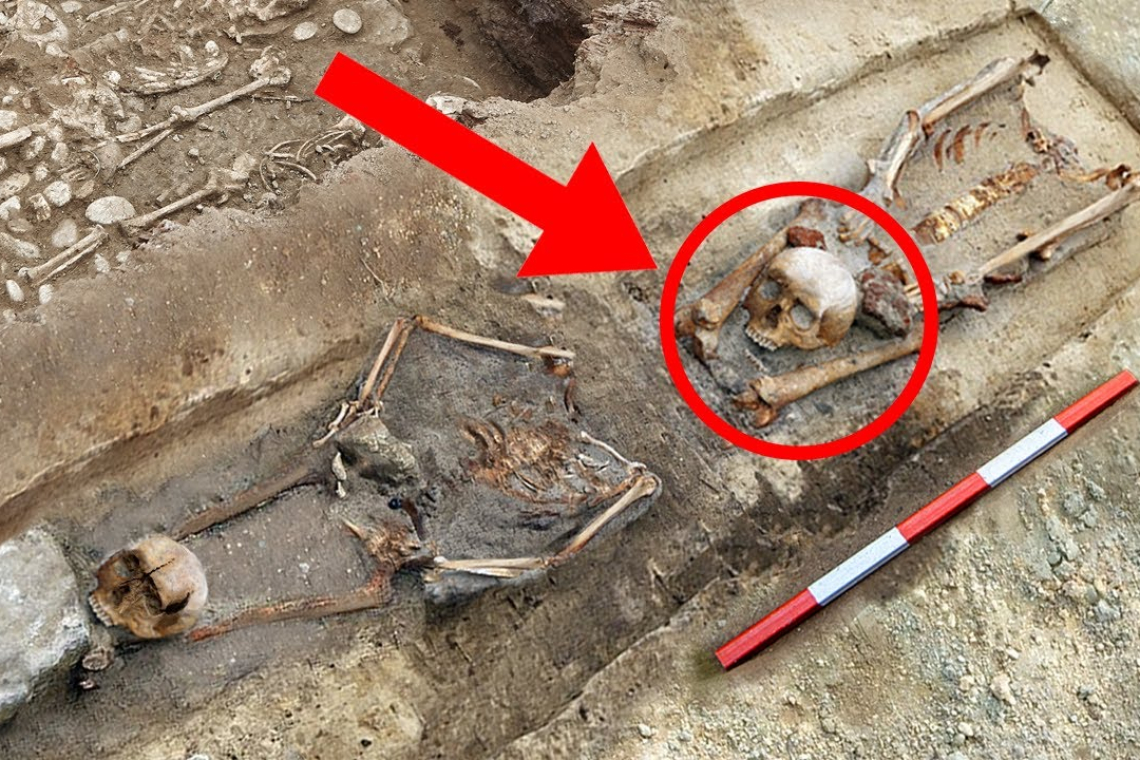 Headless ‘vampire’ remains discovered in 1800s Polish mass grave site