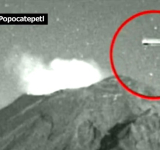 Footage shows UFOs 'enter Earth via multi-dimensional portal' inside volcano