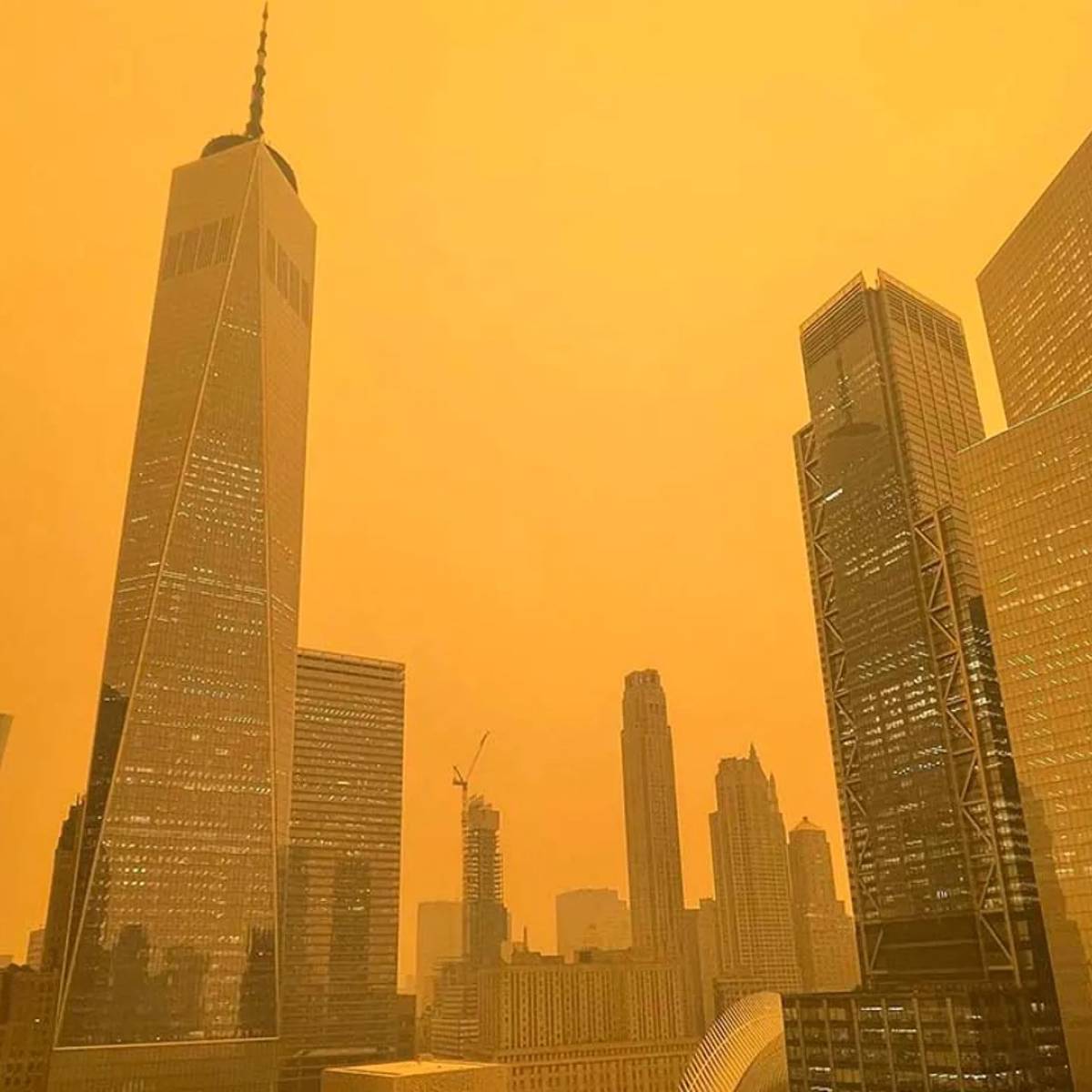 Wildfires spark apocalyptic scenes across NYC